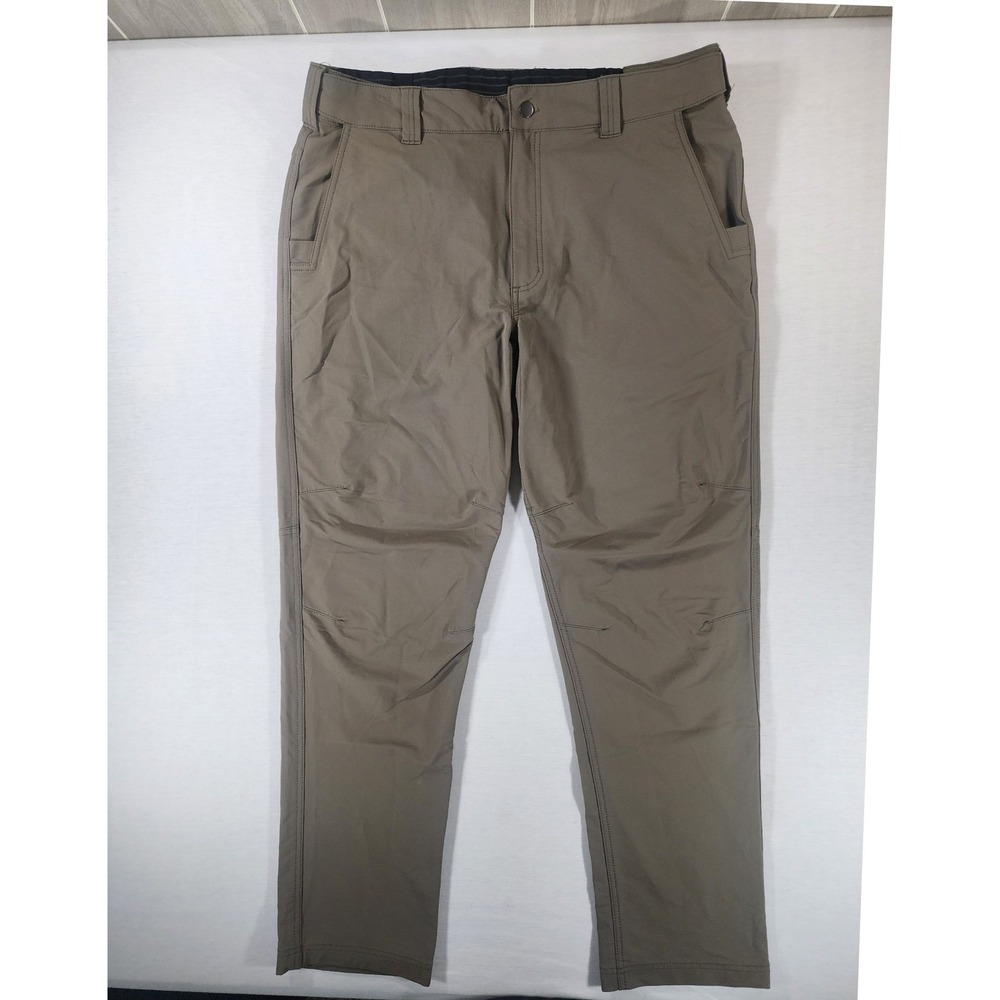 Scheels Outfitters Hill Country Hunting Pant Mens XL/33 Brown Stretch Utility